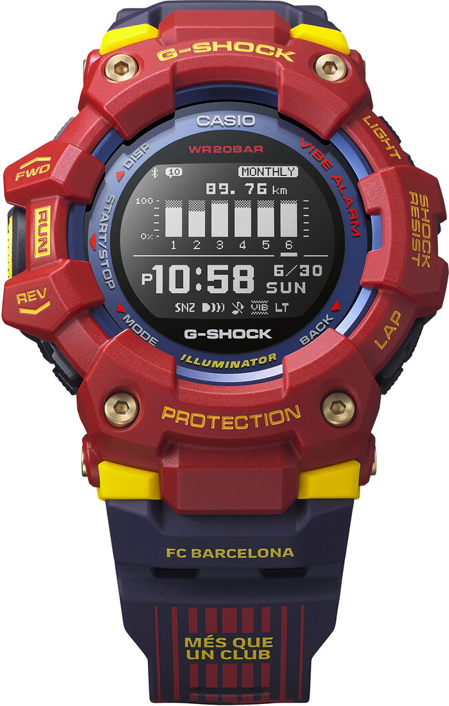 Годинник Casio G-SHOCK G-SQUAD GBD-100BAR-4ER - Зображення 5