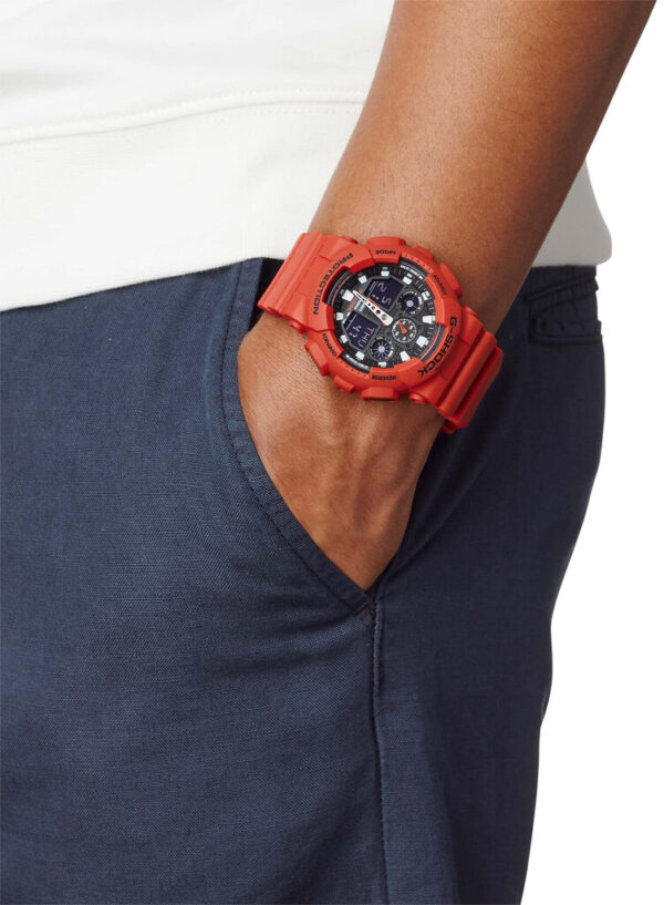 Годинник Casio G-SHOCK Classic GA-100B-4AER - Зображення 2