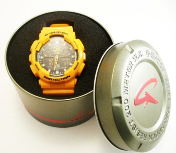 Годинник Casio G-SHOCK Classic GA-100A-9AER - Зображення 7