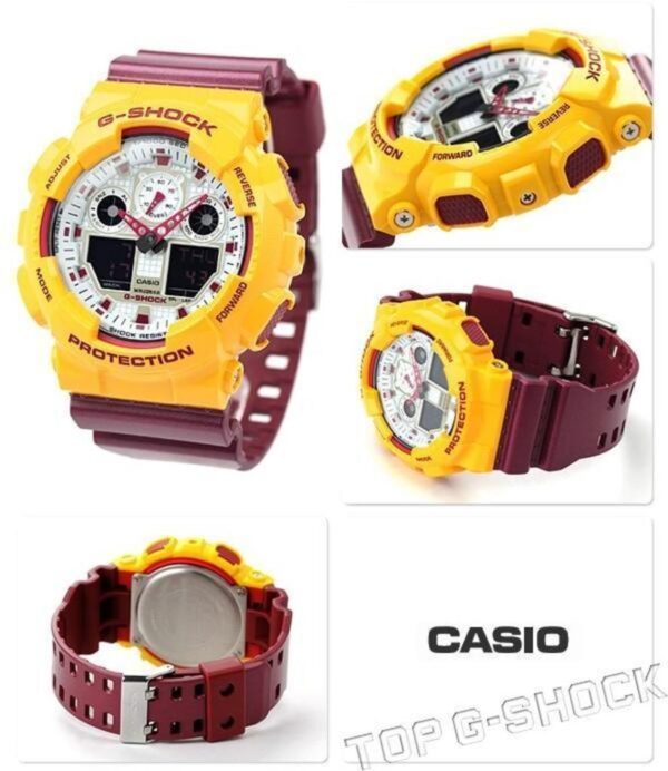 Годинник Casio G-SHOCK Classic GA-100CS-9AER - Зображення 5