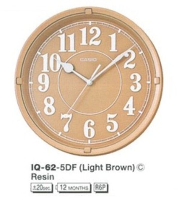 Настенные годинник CASIO IQ-62-5DF