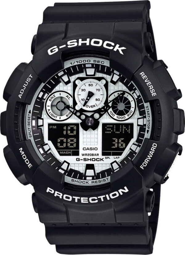 Годинник Casio G-SHOCK Classic GA-100BW-1AER