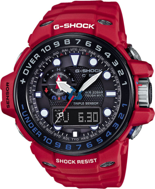 Годинник Casio G-SHOCK Master of G GWN-1000RD-4AER