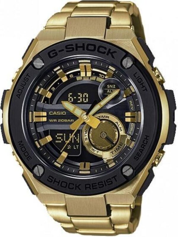 Годинник Casio G-SHOCK G-STEEL GST-210GD-1AER