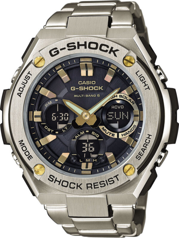 Годинник Casio G-SHOCK G-STEEL GST-W110D-1A9ER