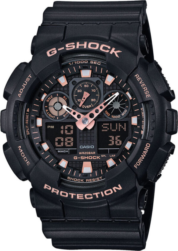 Годинник Casio G-SHOCK Classic GA-100GBX-1A4ER