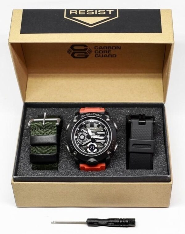 Годинник Casio G-SHOCK Classic GA-2000E-4ER + 2 ремінця - Зображення 5