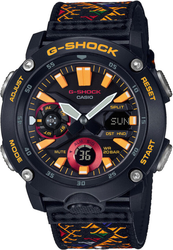 Годинник Casio G-SHOCK Classic GA-2000BT-1AER + ремінець