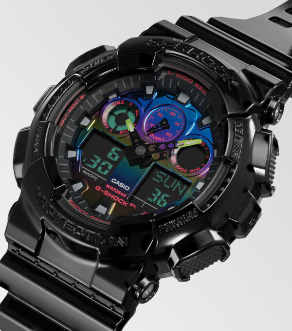 Годинник Casio G-SHOCK Classic GA-100RGB-1AER - Зображення 2